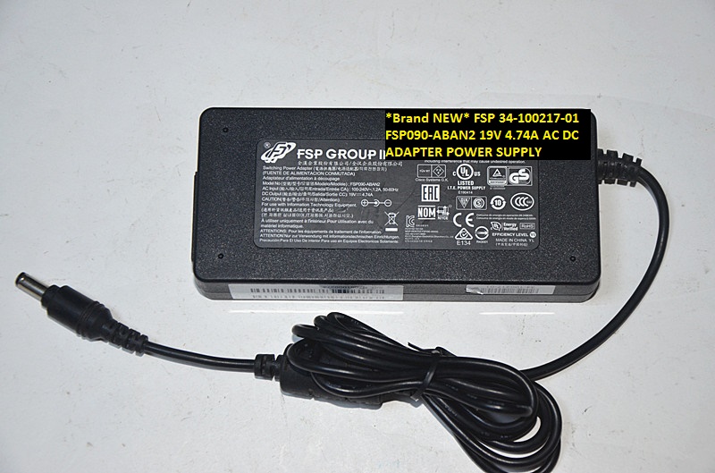 *Brand NEW* FSP090-ABAN2 FSP 19V 4.74A AC DC ADAPTER 34-100217-01 POWER SUPPLY